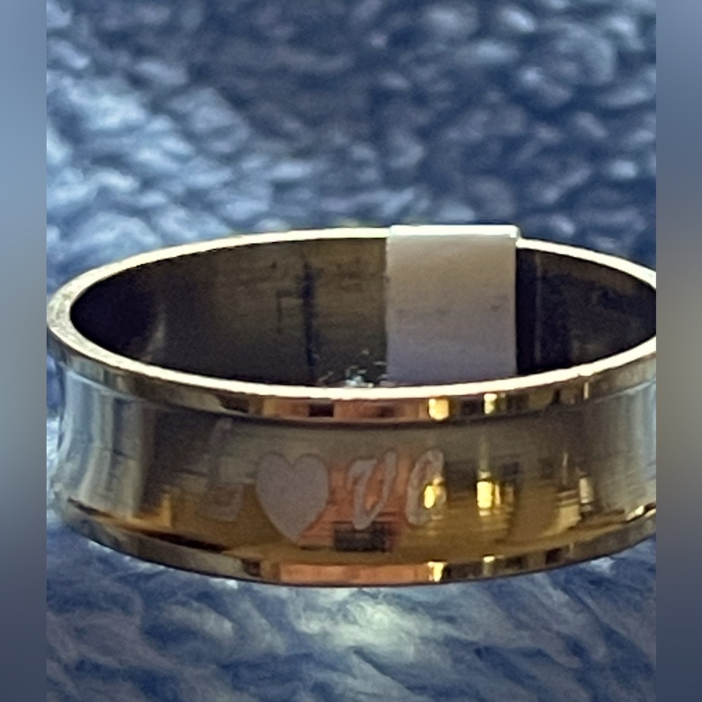 Gold coloured mens ring, size 10-11 (22mm) 3 for $10
